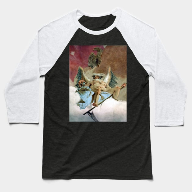 Giovanni Tiepolo Saturn Baseball T-Shirt by pdpress